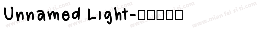 Unnamed Light字体转换